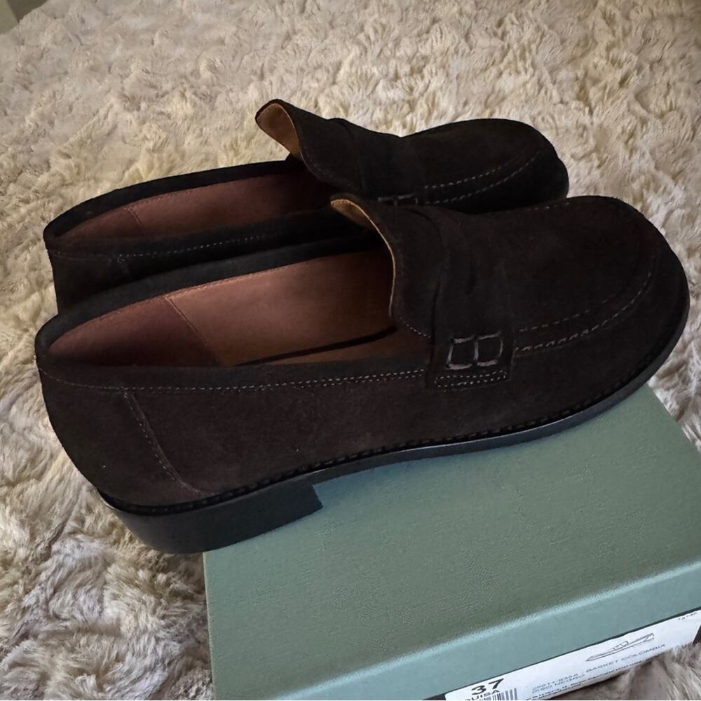 NIB Angel Alarcón Louisa Brown Penny Loafer - Picture 5 of 11